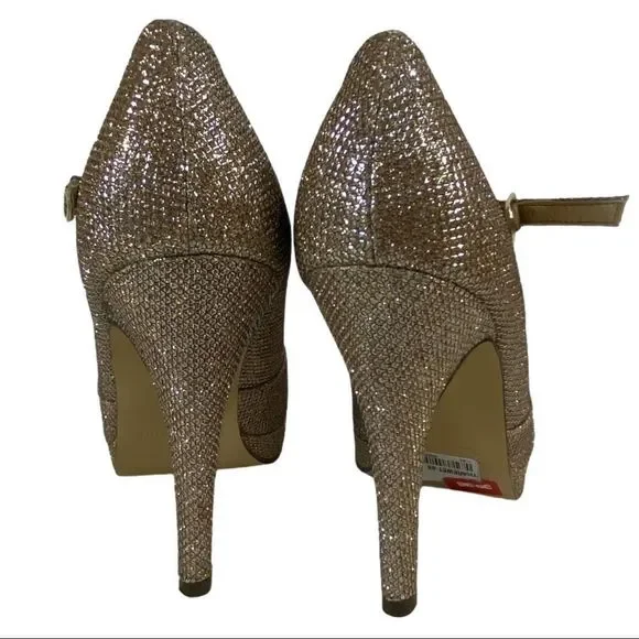 Call it Spring Sparkly Platform Pump - Picture 6 of 14